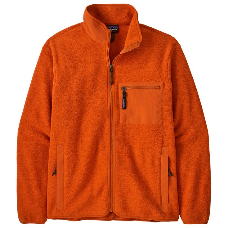 Patagonia Polaire M's Synchilla Jkt Redtail Rust Présentation