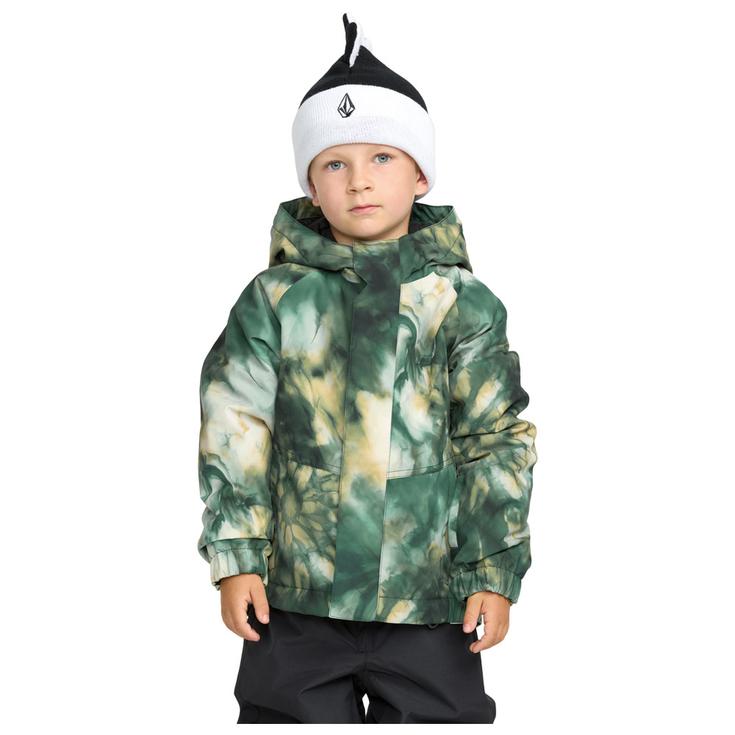 Volcom Blouson Ski Little Flurry Ins Green Présentation