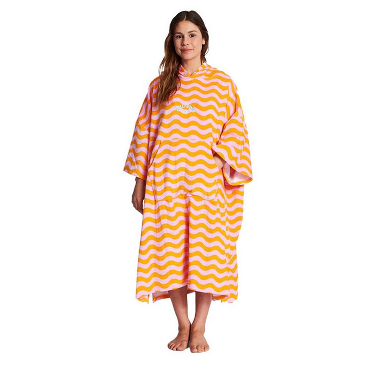 Billabong Poncho Hooded Towel Waves All Day Présentation