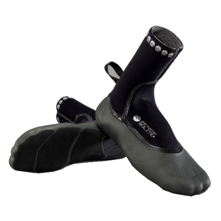 Solite Bottillons néoprène Custom 5mm 2021 - Black/Grey Profil