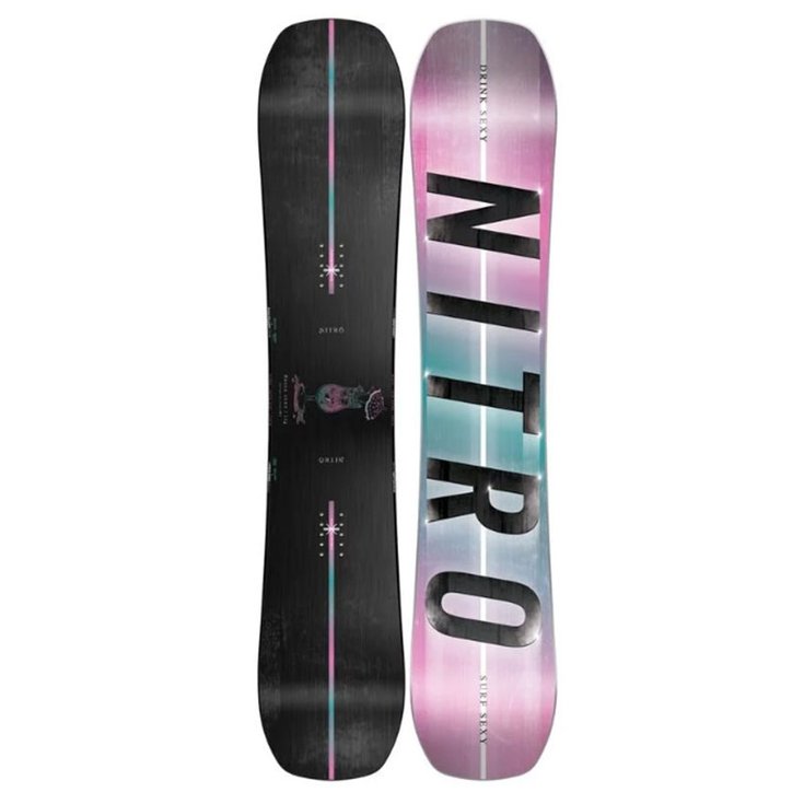 Nitro Planche Snowboard Snowboard Nitro Optisym X Drink Sexy 2022 Profil