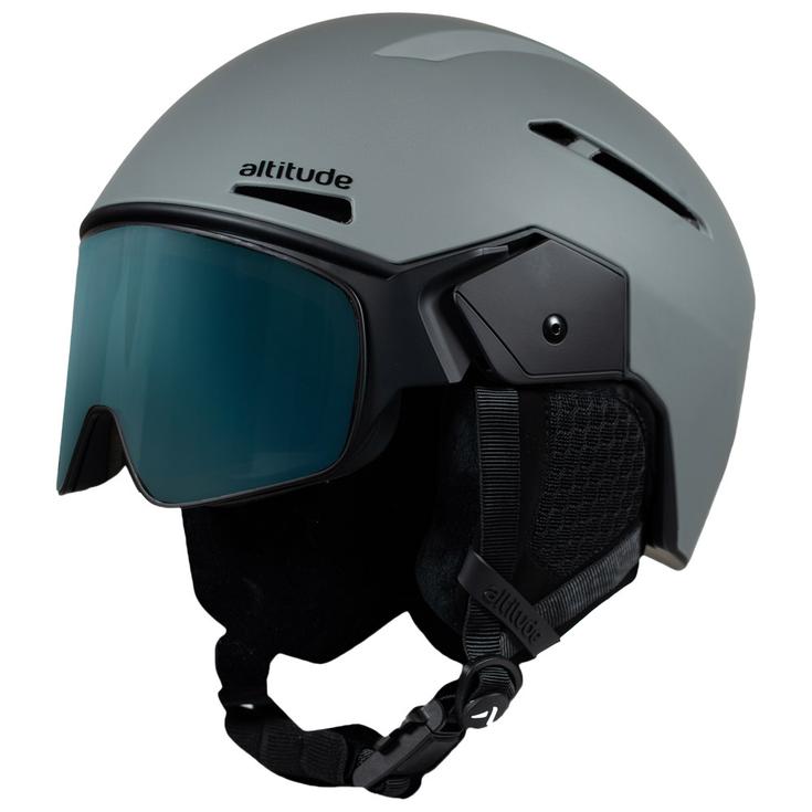 Altitude Eyewear Casque visière Stratos Visor Grey Metalic Présentation