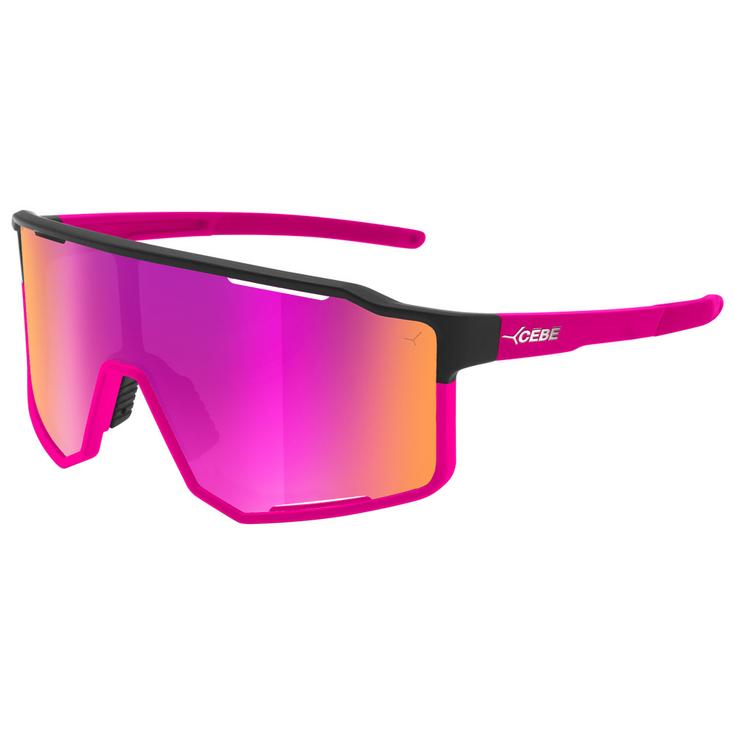 Cebe Lunettes de soleil Outflow 2 Matt Black Pink Grey Pink Revo Présentation