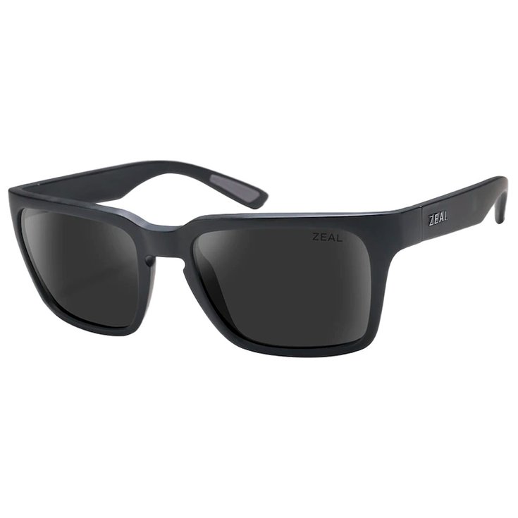 Zeal Lunettes de soleil Howland Matte Black Ellume Dark Grey Polarized Présentation