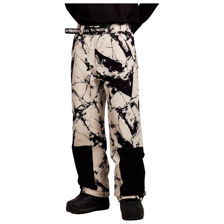 Protest Pantalon Ski PRTLutony Kitoff White Présentation
