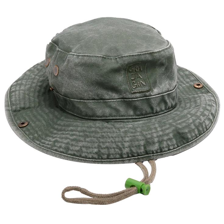 Grajagan Chapeaux Jungle Hat Kaki Présentation