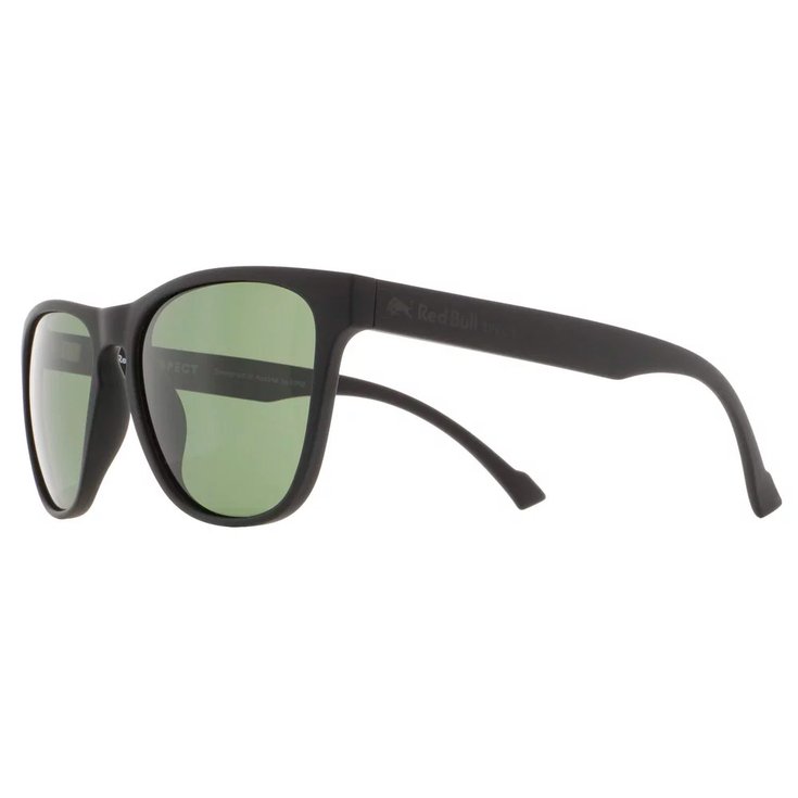 Red Bull Spect Lunettes de soleil Spark Matt Black Green Polarized Présentation