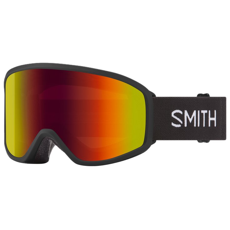 Smith Masque de Ski Reason Otg Black Red Sol-x Mirror Présentation