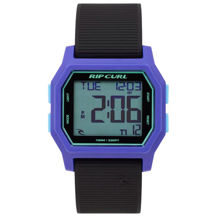 Rip Curl Montre Atom Digital Black Berry Présentation