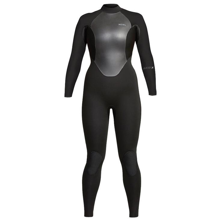 Xcel Combinaison Intégrale Axis X Back Zip Fullsuit 5/4Mm Black Présentation