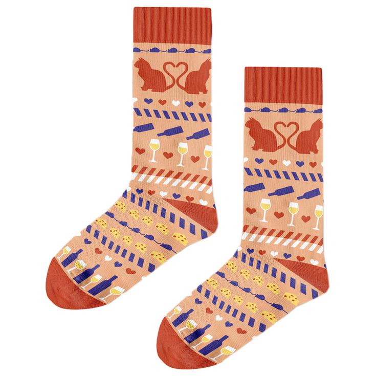 Polar Star Chaussettes Winter Socks Katten Présentation