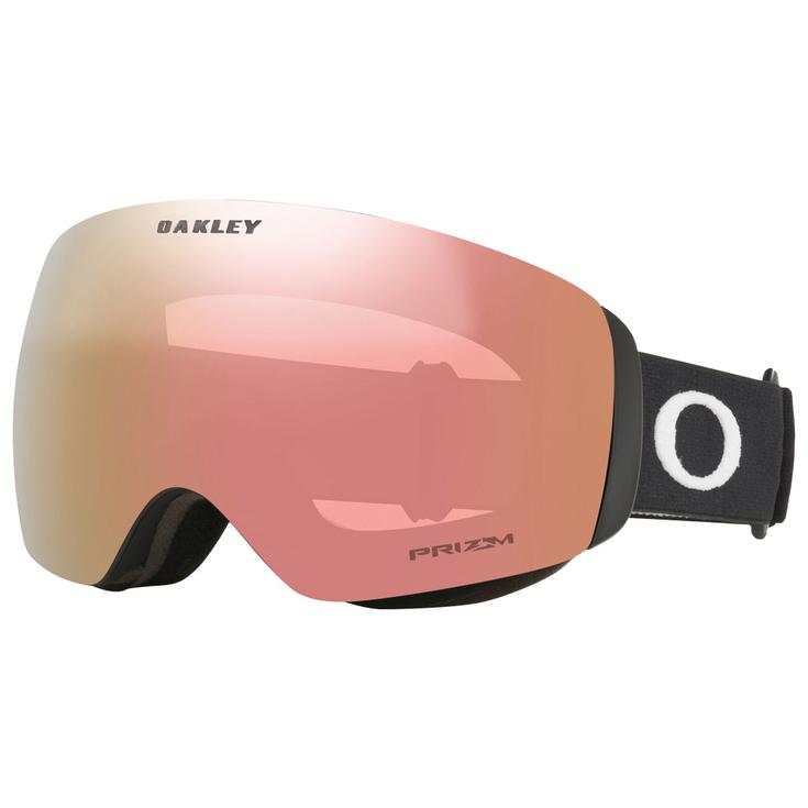 Oakley Masque de Ski Flight Deck M Matte Black Prizm Rose Gold + Prizm Clear Présentation