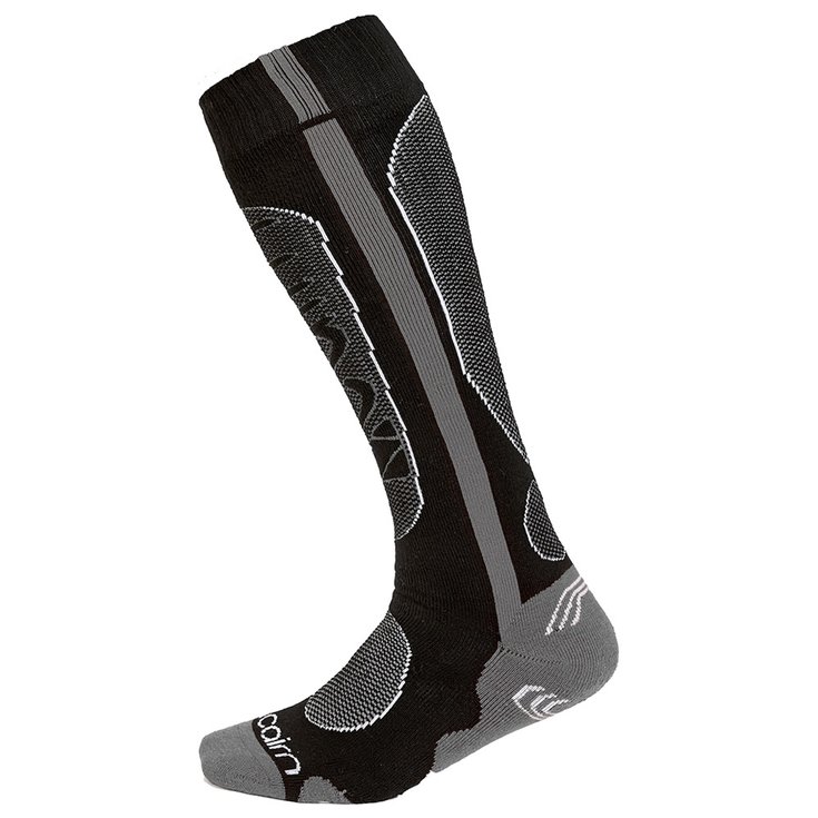Cairn Chaussettes Spirit Black Grey Présentation