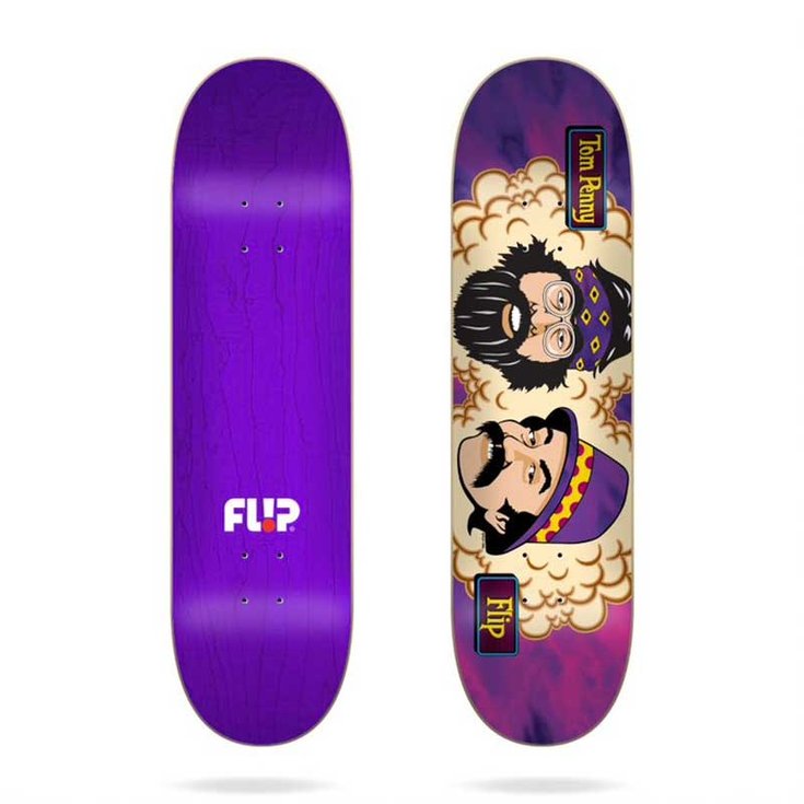 Flip Skate Planche de Skateboard Flip Toms Friends - Purple Haze - 8.13'' - Sans 