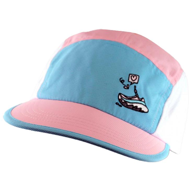 Bv Sport Casquettes 5 Panel Cap Collector Des Bosses Et Des Bulles Pastel Rose Présentation