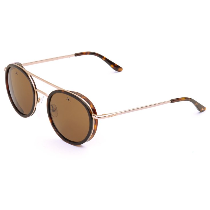 Vuarnet Lunettes de soleil Edge Round Ecaille Pure Brown Présentation