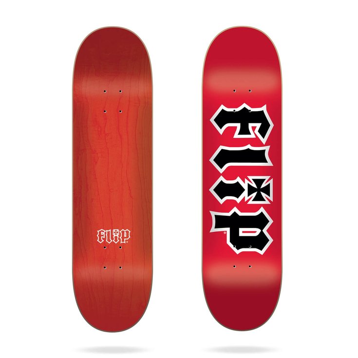 Flip Skate Planche de Skateboard Flip Team HKD Red - 8.13'' - Sans 