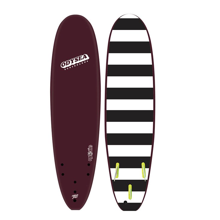 Catch Surf Board de Surf Odysea Log Maroon Présentation