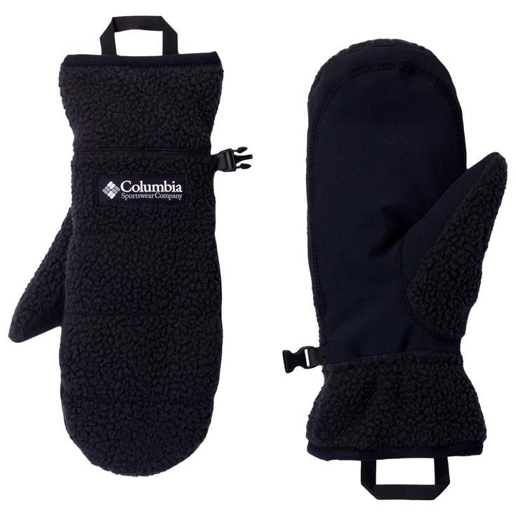 Columbia Moufles Helvetia Mitten Women Black Présentation