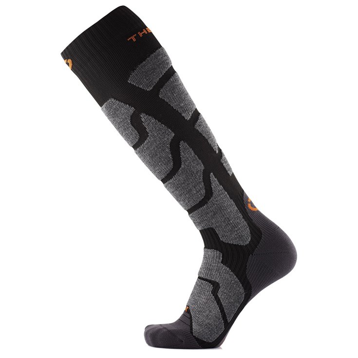 Therm-Ic Chaussettes Ski Insulation Grey Black Présentation
