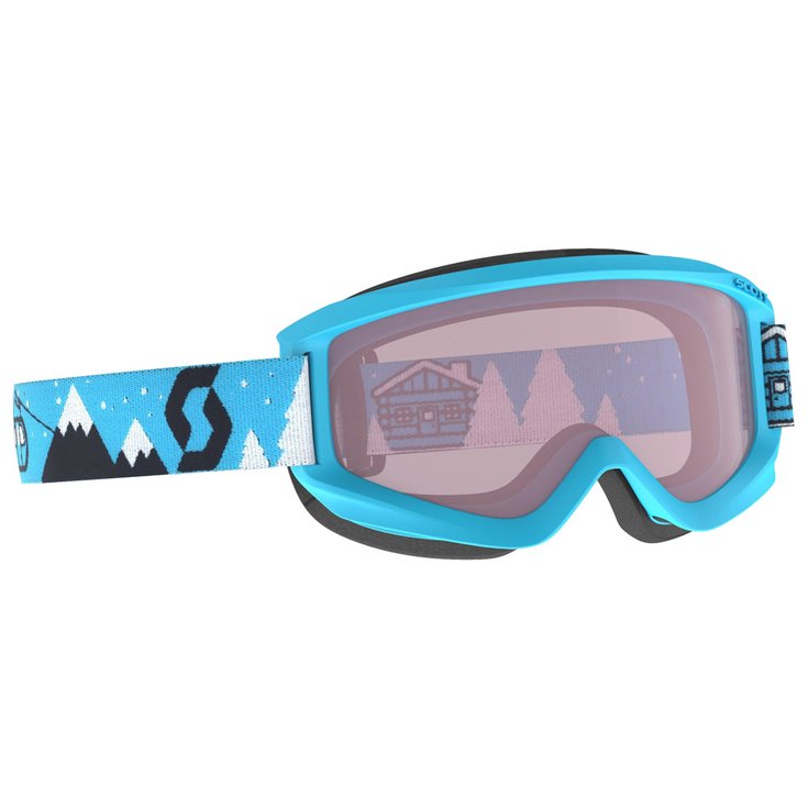 Scott Masque de Ski Agent Blue White Enhancer Présentation