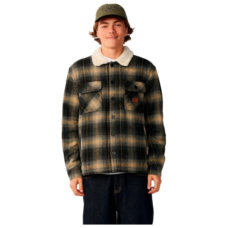 Rip Curl Veste Classic Surf Bells Sherpa Black Présentation