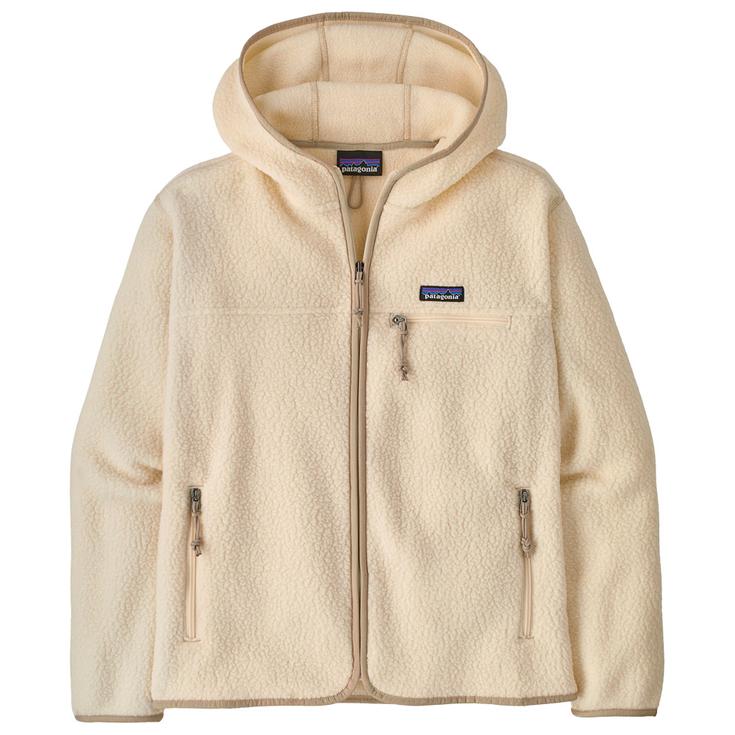 Patagonia Polaire Retro Pile Hoody W Natural Présentation