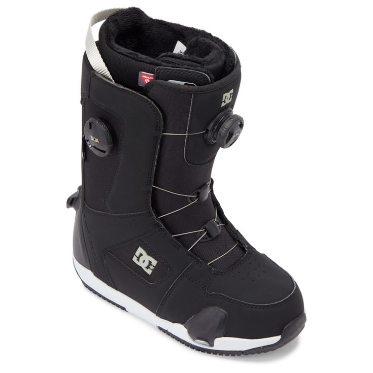 DC Boots Women Phase Pro Boa Black Light Grey Présentation