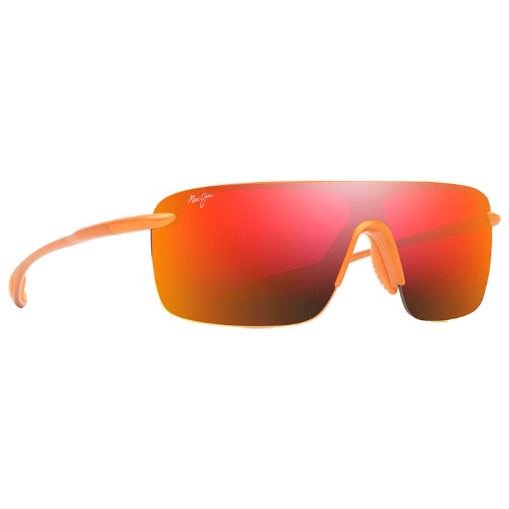 Maui Jim Lunettes de soleil Palulu Metal Matte Orange Hawaii Lava MauiBrilliant Présentation