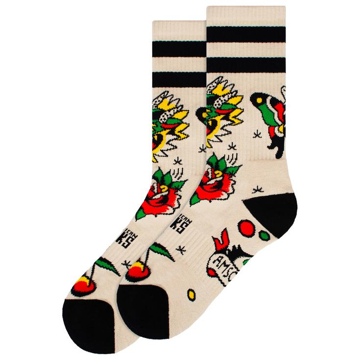 American Socks Chaussettes The Classics Mid High Flash Fever Présentation