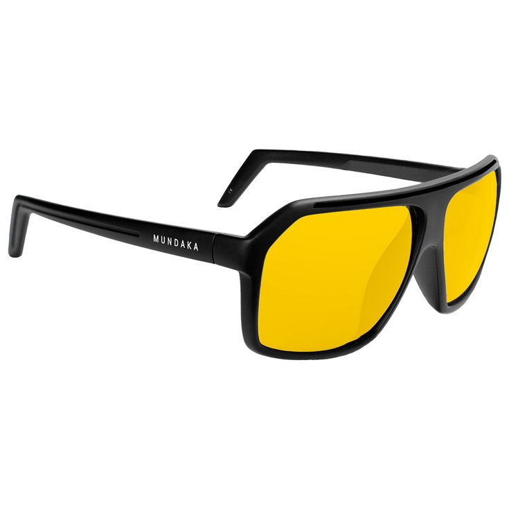 Mundaka Optic Lunettes de soleil Anakao Matte Black Smoke Orange Revo Cx Polarized Présentation