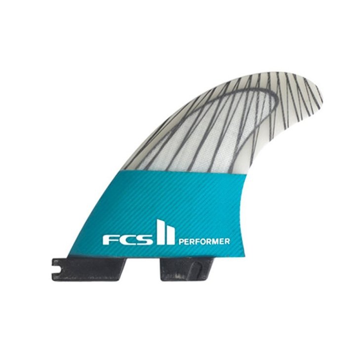 Fcs Ailerons Surf Dérive centrale II Performer Performance Core Carbon - Large Profil