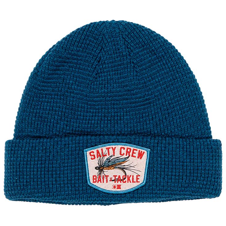 Salty Crew Bonnet Coastal Beanie Cast Blue Présentation