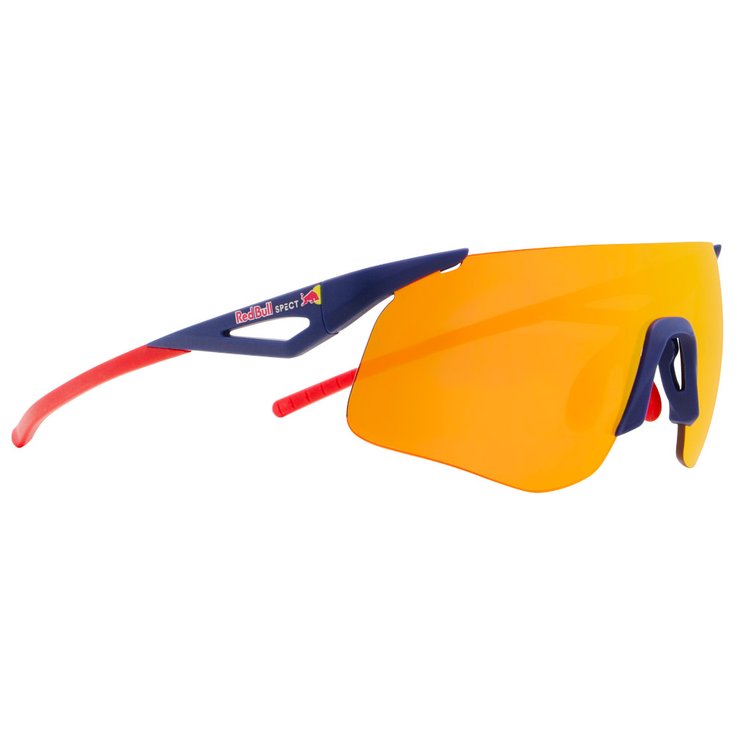 Red Bull Spect Lunettes de soleil Mark Blue Brown With Red Mirror Présentation