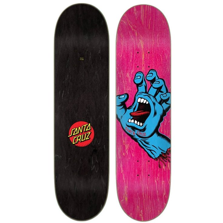 Santa Cruz Skate Planche de Skateboard Santa Cruz Screaming Hand - 7.80" - Sans Semelle
