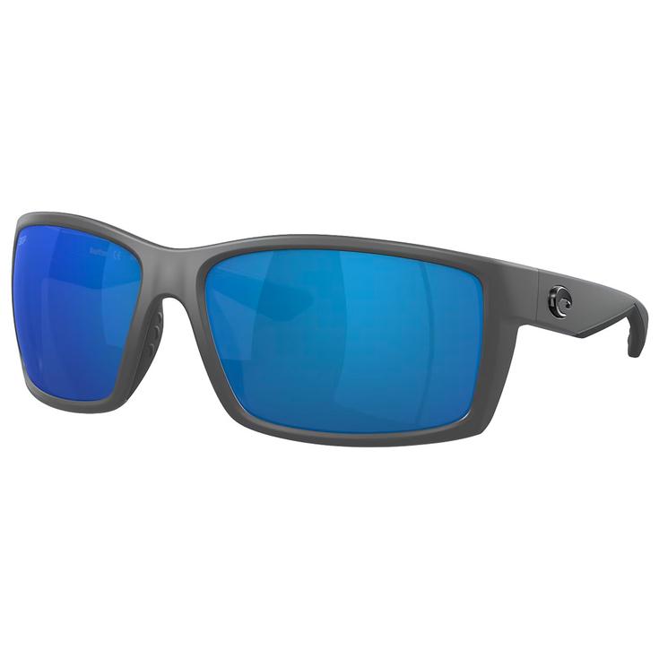 Costa Del Mar Lunettes de soleil Reefton Matte Grey Blue Mirror 580P Présentation