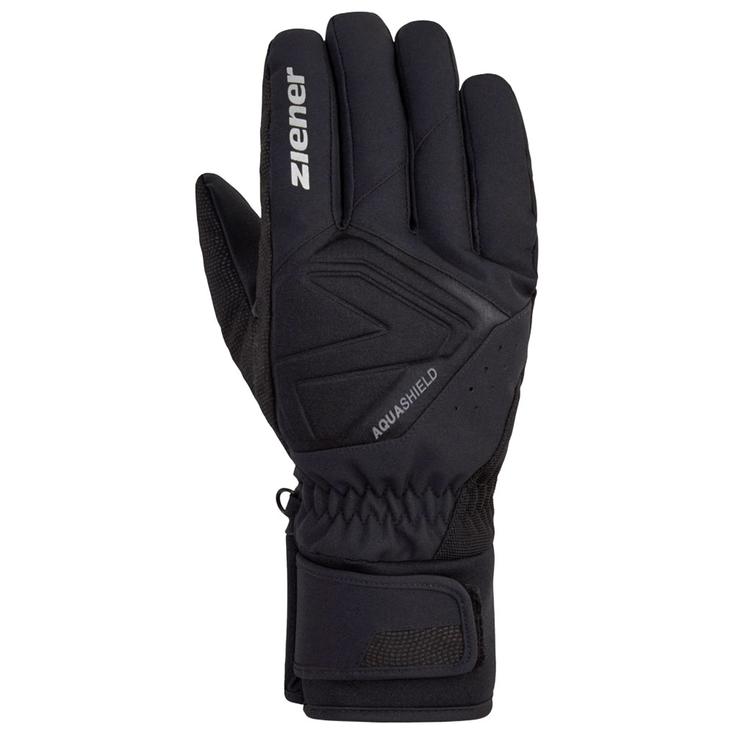 Ziener Gant de ski Gatis-Z As Glove Man Black Présentation