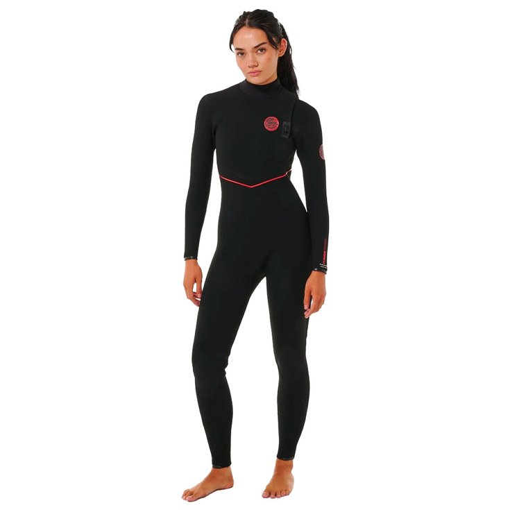 Rip Curl Combinaison Intégrale FlashBomb Fusion 3/2 Zip Free Côté