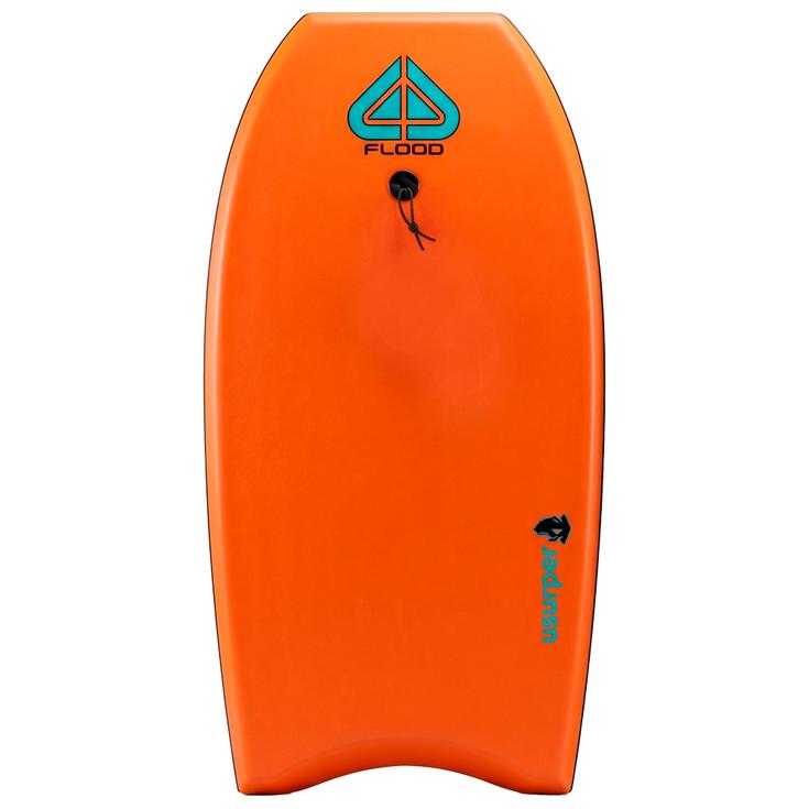 Flood Board de Bodyboard Usurper Boogie Orange Aqua Présentation