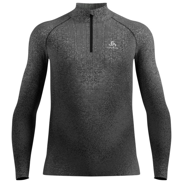 Odlo Sous-vêtement technique Performance Warm Blackcomb Half Zip M's Black Présentation