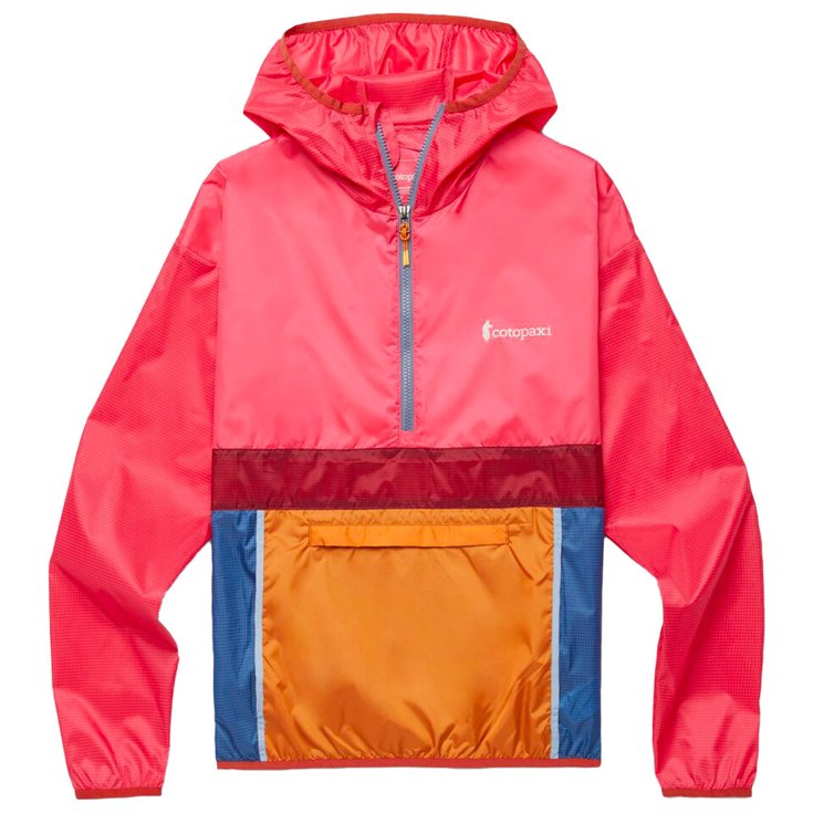 Cotopaxi Blouson Street Teca Half-Zip Windbreaker W Floor is Lava Présentation