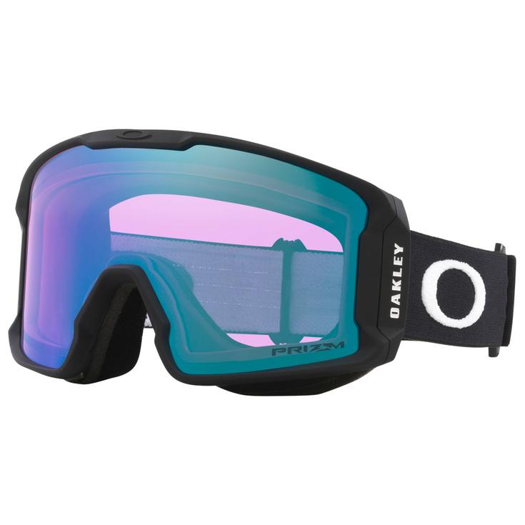 Oakley Masque de Ski Line Miner M Matte Black Prizm Iced Iridium Présentation
