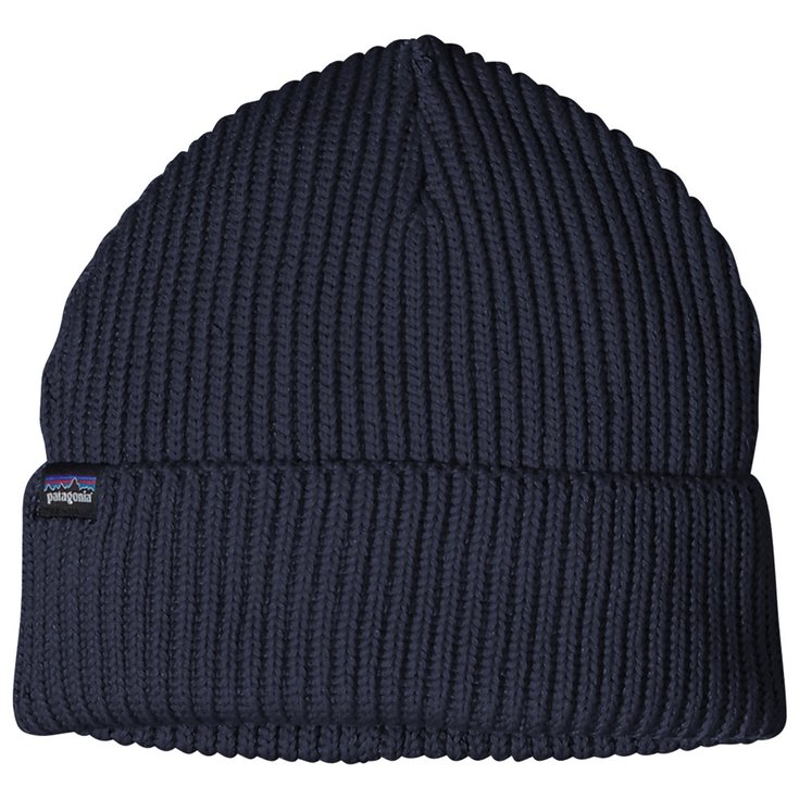 Patagonia Bonnet Fishermans Rolled Beanie Navy Blue Présentation