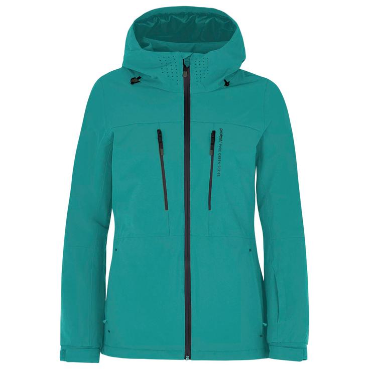 Protest Blouson Ski Prtbeverly Snowjacket Glacial Blue Présentation