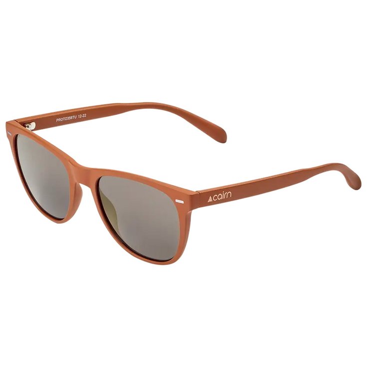 Cairn Lunettes de soleil Cheeky Mat Chocolate Présentation