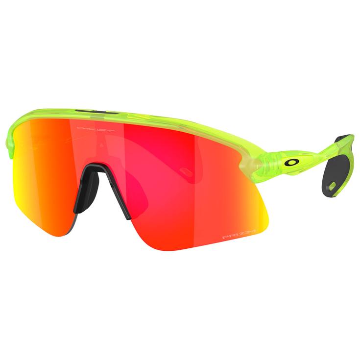 Oakley Lunettes de soleil Stunt Devil S Matte Uranium Prizm Ruby Présentation