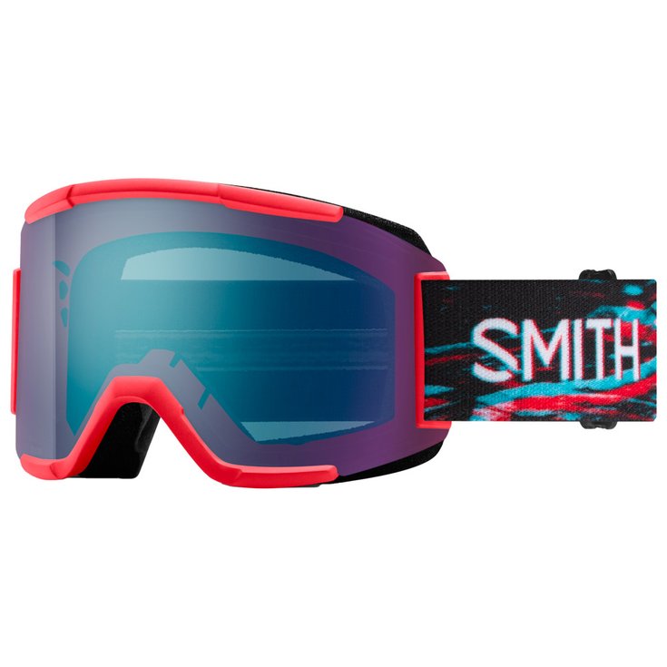 Smith Masque de Ski Squad Wild Child Close Encounters Chromapop Everyday Blue Mirror + Clear Présentation