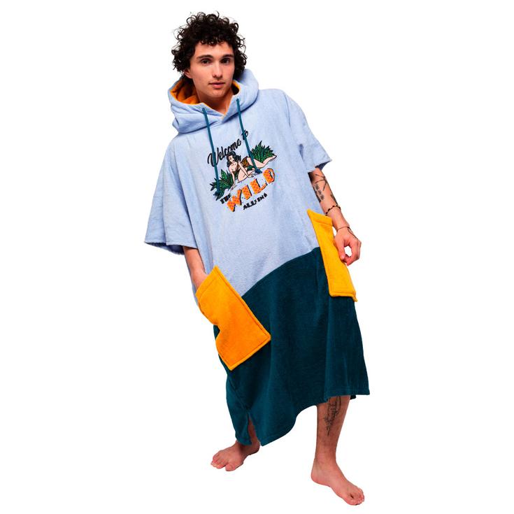 All-In Poncho Surf V-Poncho Women Beach Crew Wild Women Présentation