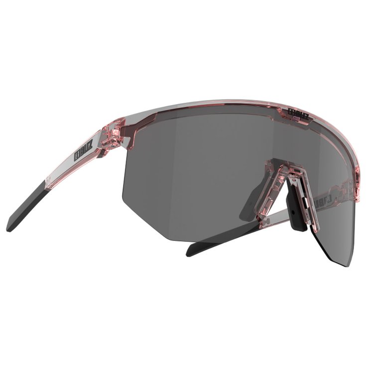 Bliz Lunettes de soleil Hero Small Transparent Pink Smoke Présentation