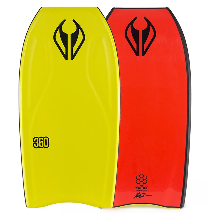 Nmd Board de Bodyboard NMD 360 Contour PE HD - Yellow / Red Dos